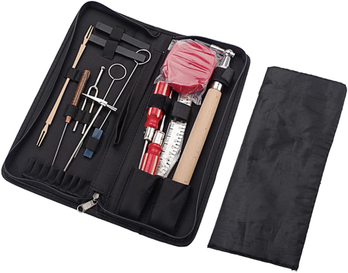 Professional Piano Tuning Kit 1 Set Tuning Hammer Mute Strip for Piano Accessories