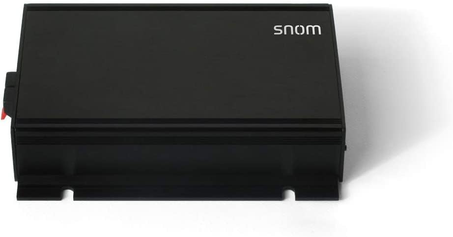 Snom PA1+ SIP-based announcement system by making a call from the phone, 6.5 watt class D amplifier, broadcast via SIP and multicast, 3 years manufacturer warranty, 00004602