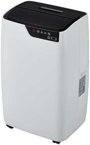 Portable Air Conditioners, 12000 BTU Air Conditioner, 3-In-1 Portable AC with Quick Cooling, Dehumidifying for Rooms Up to 550 Sq.Ft, 3-Speed Fan, 24H Timer, Remote, Ultra-Quiet, Black Top