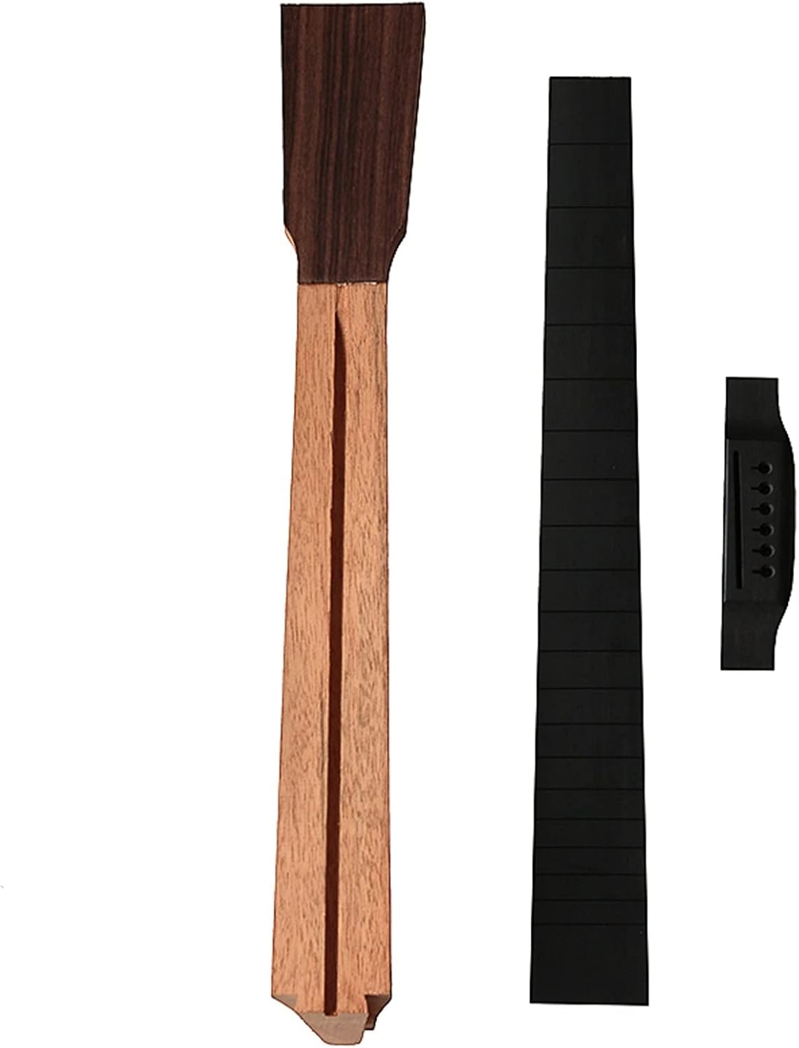 Folk Guitar 41 Inch Full Single Finished Barrel Combination Material Rosewood Back and Side Spruce Veneer Material Assembly DIY Guitar Kit (Color : 2)