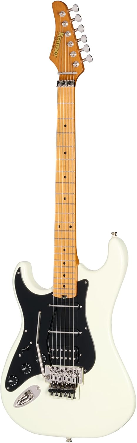 Kramer Pacer Deluxe, Classic White with Gig Bag