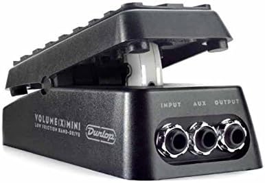 Dunlop DVP4 Volume X Mini Pedal Bundle with 2 Patch Cables and Dunlop PVP101 Pick Pack