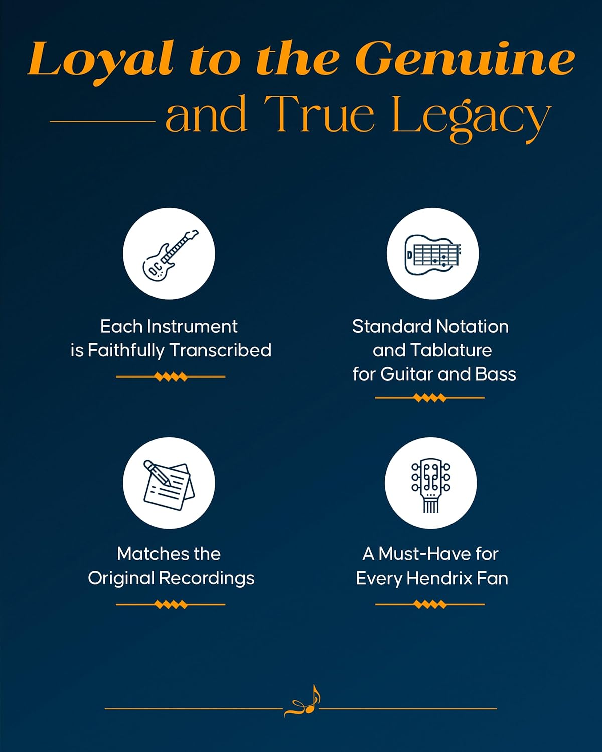 Jimi Hendrix - The Complete Scores | Guitar Tablature and Band Sheet Music Book | Full Transcriptions with Lyrics for Guitar, Bass, Drums and Vocals | Deluxe Hardcover Collector Edition