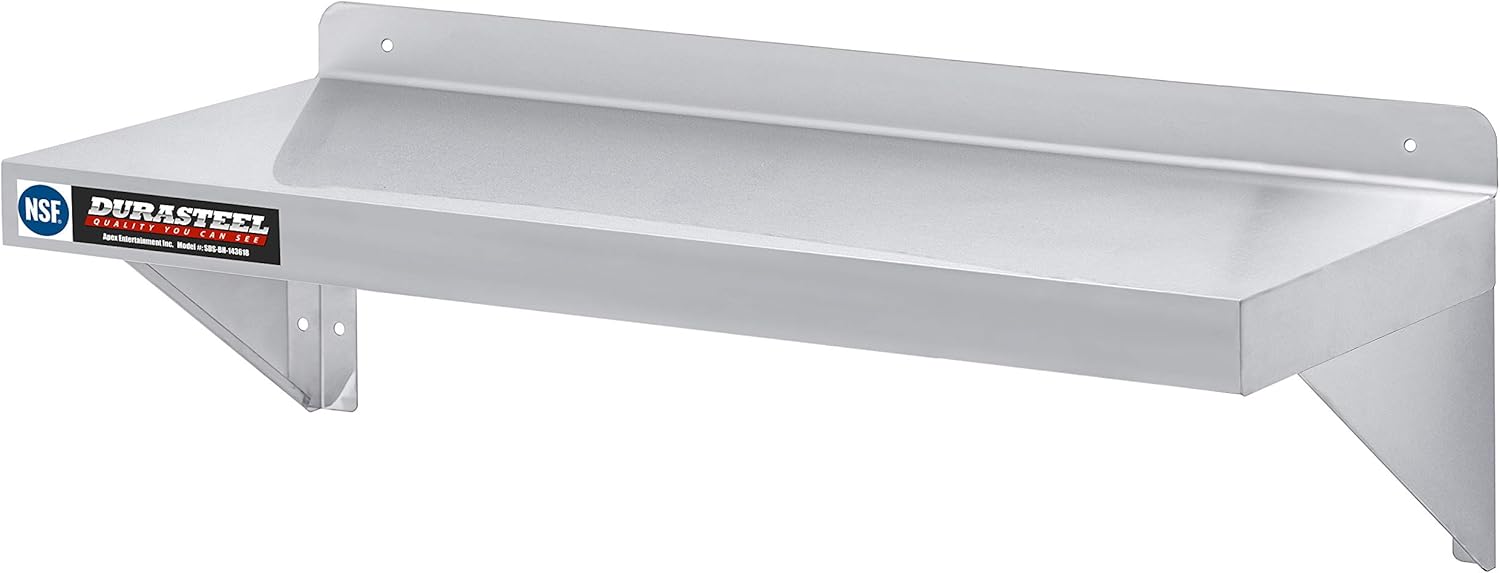 DuraSteel Heavy Duty Wall Mount Shelf - 36