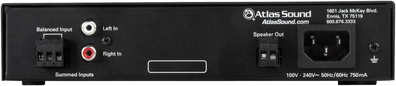 Atlas Sound 40W 70V Amplifier