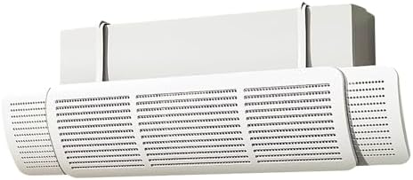 Air Conditioner Wind Deflector, Ac Wind Deflector for Honeycomb Hole Design, 180° Directional Flip of Air Deflector