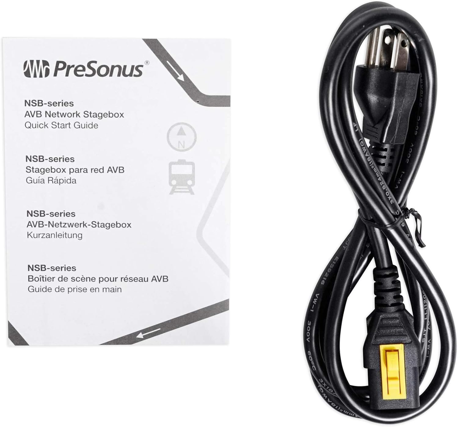 PRESONUS NSB 8.8 8x8 AVB Stagebox w/(8) XMAX Preamps+Snake Cable+(8) Microphones