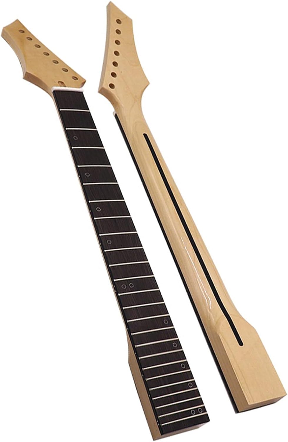 Replacement Guitar Neck 7-string Left-handed Original Wood 24-fret Maple 6.8 Width DIY Professional Modified Guitar Handle