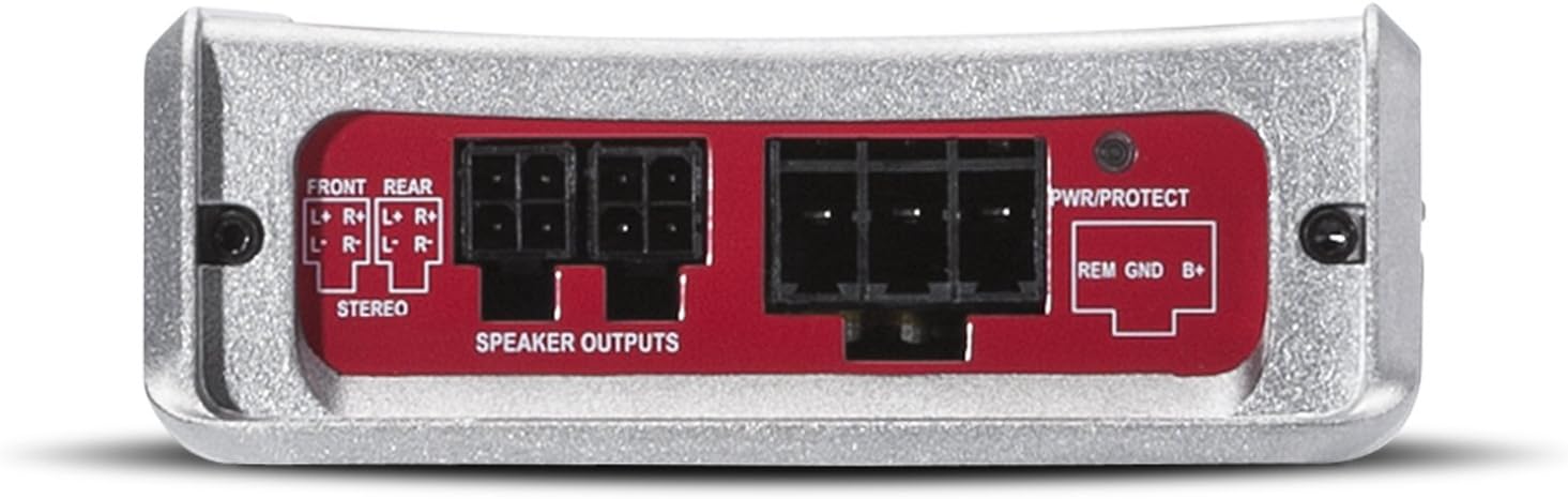 Rockford Fosgate Punch PBR400X4D Compact Chassis 400-Watt Full-Range 4-Channel Amplifier