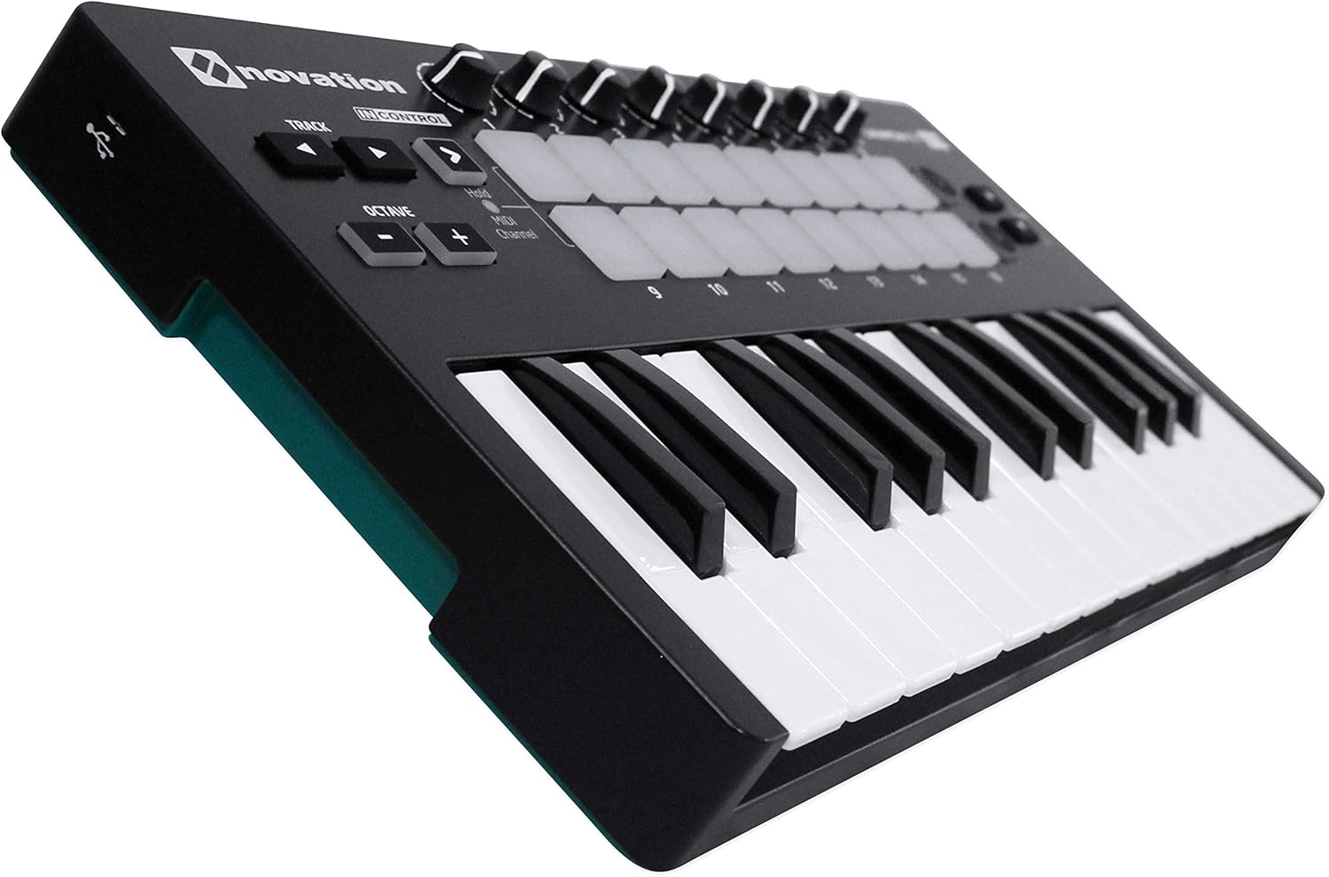 Novation Launchkey Mini 25-Note USB Keyboard Controller, MK2 Version
