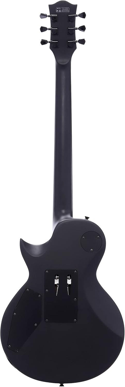 IYV- ILP-400FR Solid Body Electric Guitar, Satin Black