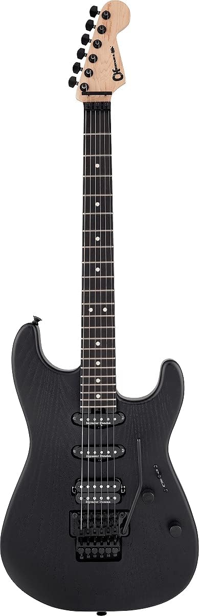 Charvel Pro-Mod San Dimas Style 1 HSS FR Sassafras Electric Guitar - Satin Black