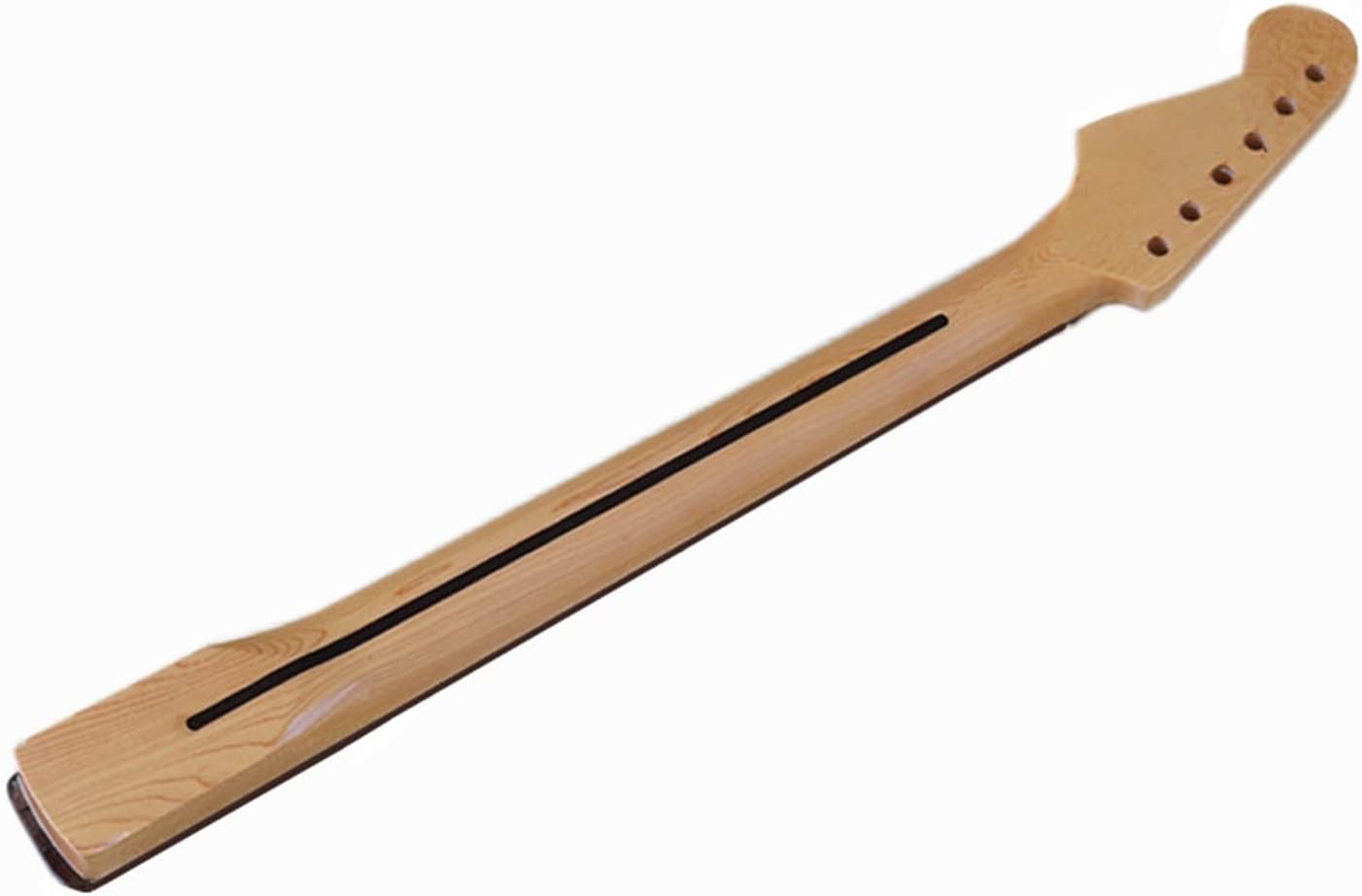 22 Frets Inlay Dots Maple Electric Guitar Neck Rosewood Fingerboard Wood Color Guitar Accessories Unfinished Guitar Neck