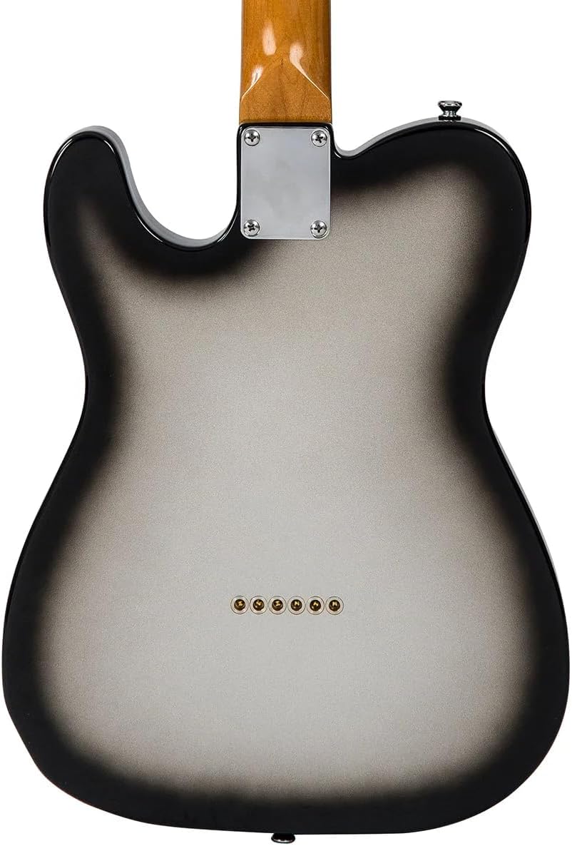 Vintage V75SVR Reissued Electric Guitar ~ Silverburst