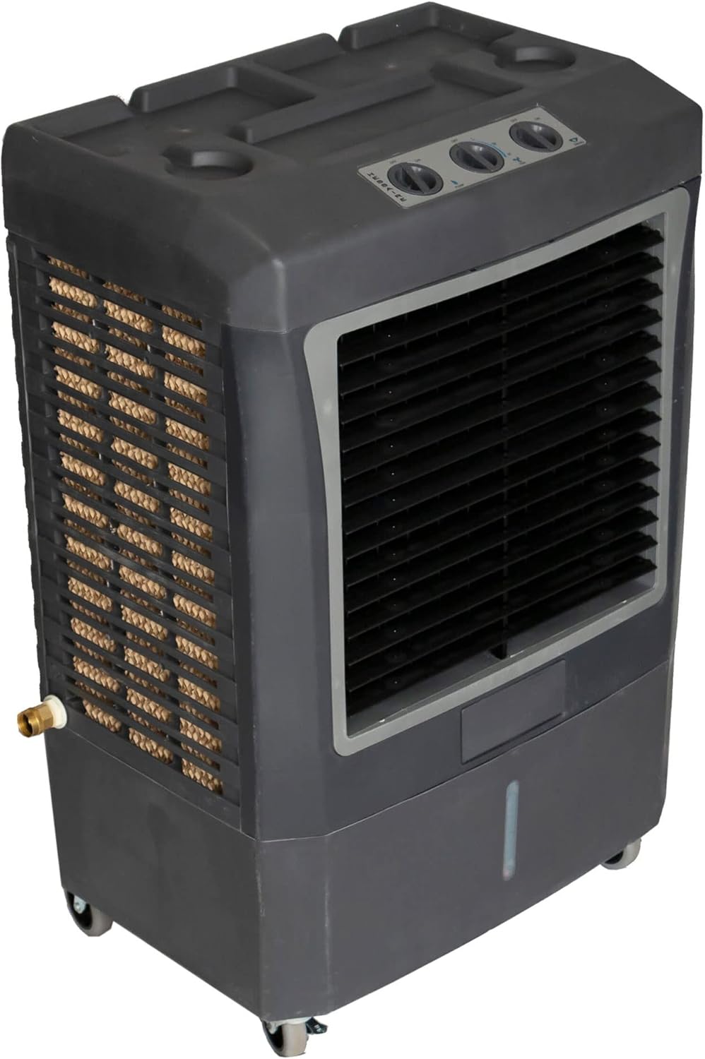 Hessaire MC37M Indoor or Outdoor Portable Oscillating Evaporative Swamp Air Cooler for 950 Square Feet of Space with Water Reservoir