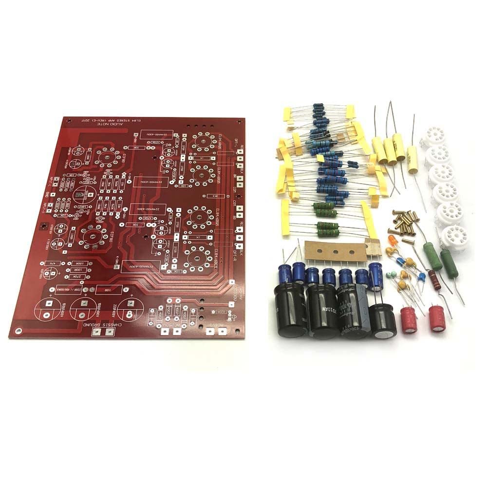 Hi-End Stereo Push-Pull EL84 Vacuum Tube Amplifier DIY Kit with Capacitance D4-004