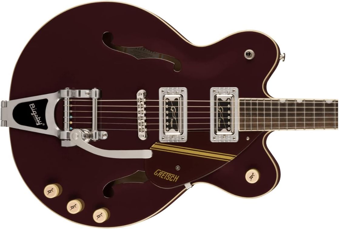Gretsch G2604T Streamliner Rally II Center Block Double-Cut with Bigsby Laurel Fingerboard 6-String Guitar (Right-Handed, Oxblood)