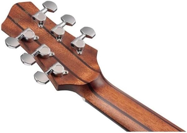 Ibanez Jon Gomm Signature JGM5 Acoustic-Electric Guitar - Black Satin Top, Natural High Gloss Back and Sides