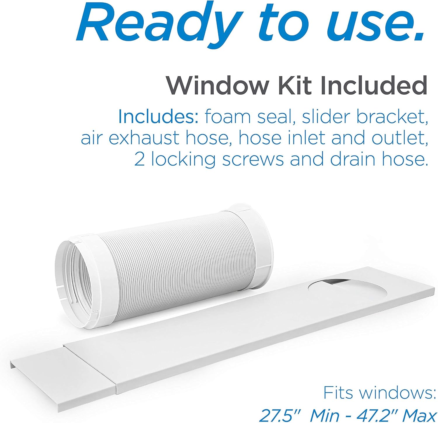 BLACK+DECKER BPP08WTB Portable Air Conditioner with Remote Control, 12,000 BTU, Cools Up to 350 Square Feet, White (Renewed)