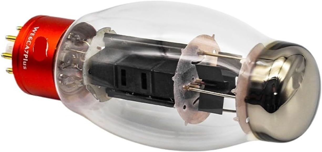 WE6CA7-PLUS Anode Vacuum Tube Upgrade EL34-B/6CA7-T Tube DIY Audio Amplifier with Four-Way(4 PCS Matched)