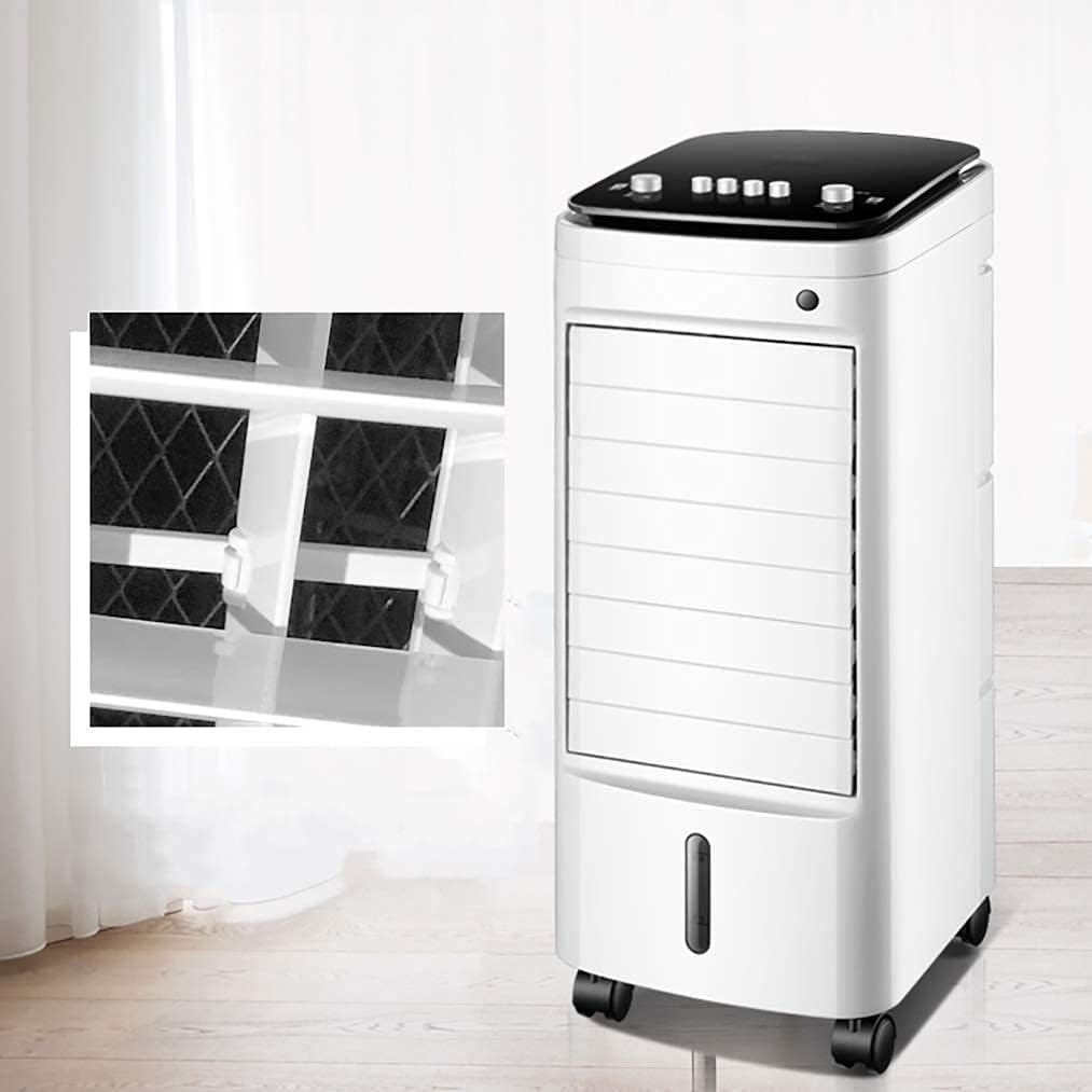 Air Cooler for Home Office Air Conditioner Portable,Compact Air Circulator,Mobile Cooling Fan,Space Air Cooler,Super Quiet Evaporative Coolers,3-Speed Setting Air Conditioner,Energy Efficient Conditi