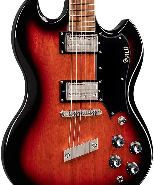 Guild Polara Deluxe Electric Guitar - Vintage Sunburst