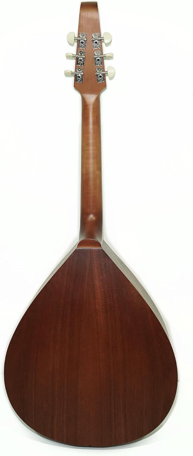 New Ukrainian 6 Six Strings Acoustic Guitar Traditional Lute Folk Kobza, Natural Wood Amazing Beautiful Sound Folk Music made in Ukraine Lute Guitar Vihuela