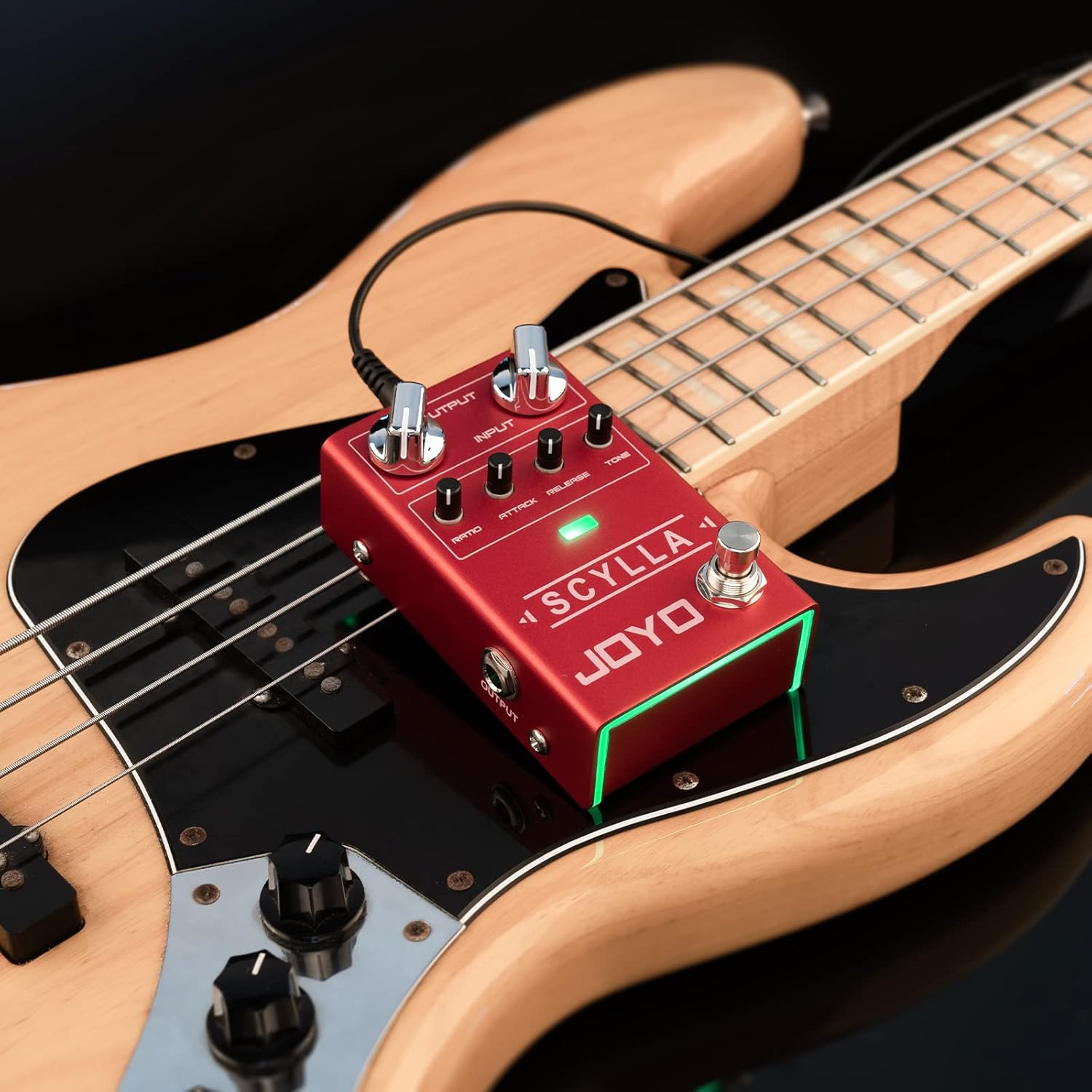 JOYO R-26 Bass Overdrive Amp Simulator Pedal, R-27 Bass Compressor Effect Pedal and R-28 Bass High Gain Overdrive Pedal