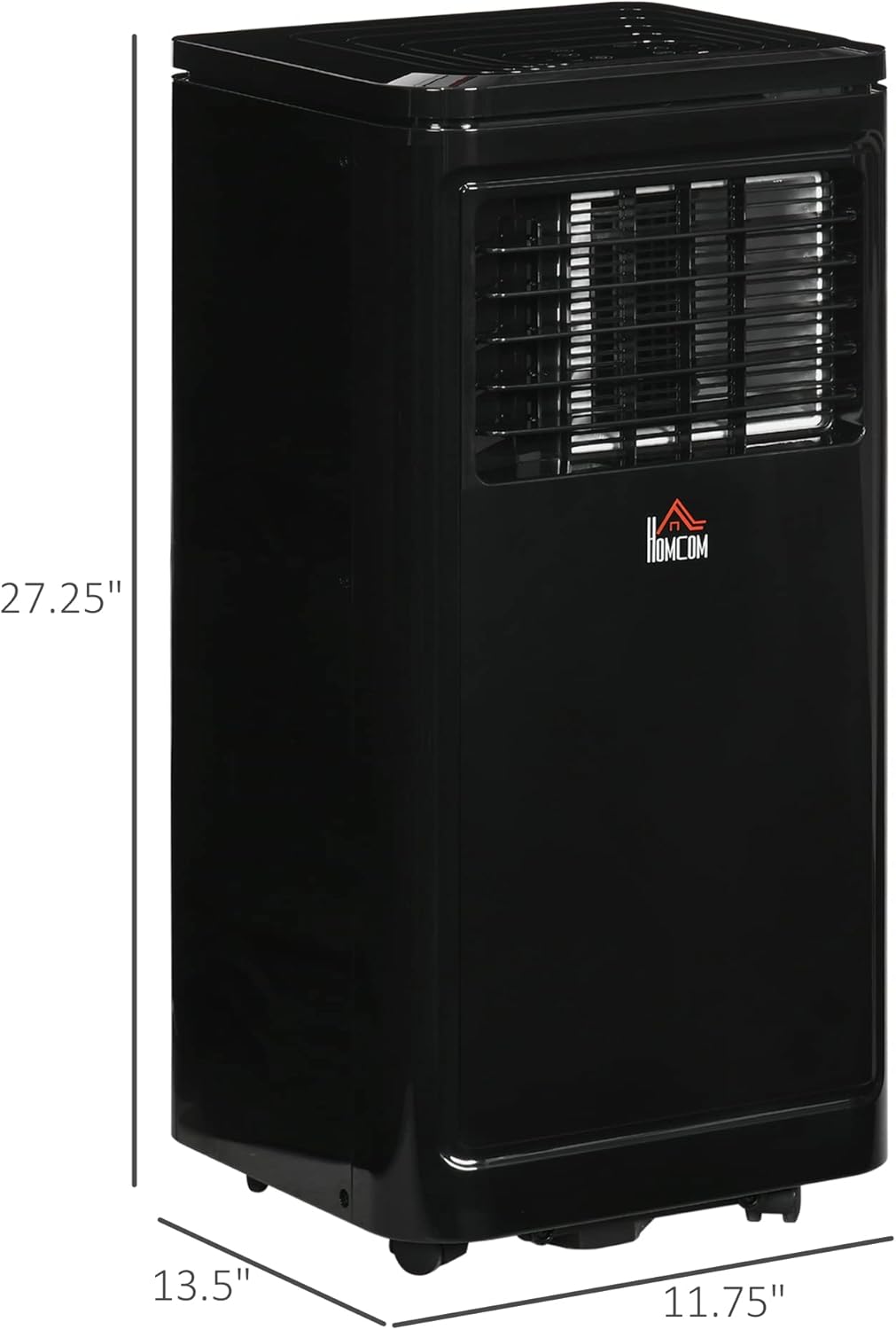 GOWE 8,000 BTU Portable Air Conditioner Evaporative Cooler, Black