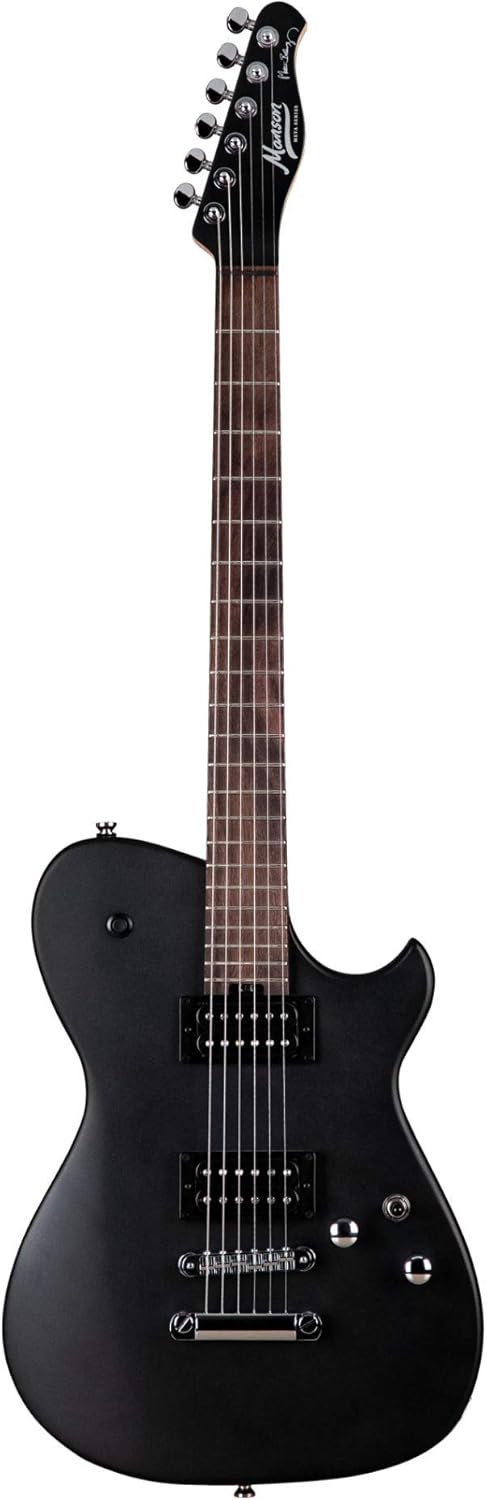 Cort META Series Matt Bellamy Signature Electric Guitar, Satin Black Finish