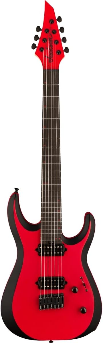 Jackson Pro Plus Series DK Modern MDK7 HT - Red with Black Bevels