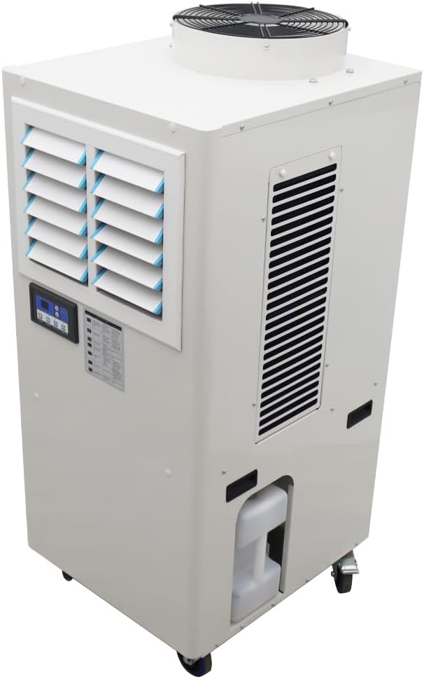 Industrial Spot Cooler Outdoor Air Conditioner Commercial Air-Cooled Mobile Outdoor Cooling Aircon 20400 Btu/h 220V