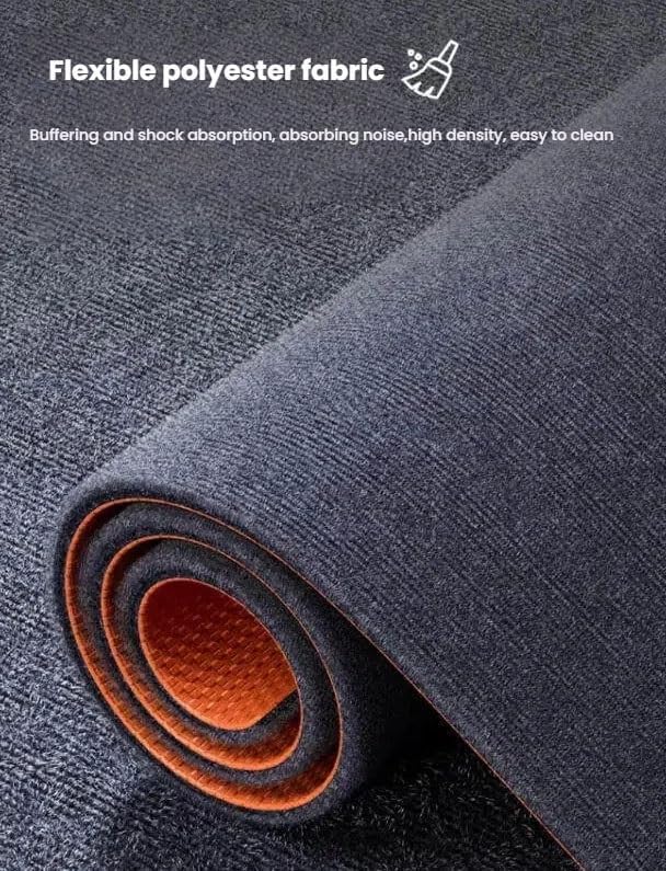 Sound Proof Floor Mat,Sound Absorbing Rug,Drum Carpet with Non-Slip Grip Bottom,Carpet Acoustic Pads for Gym Piano Room