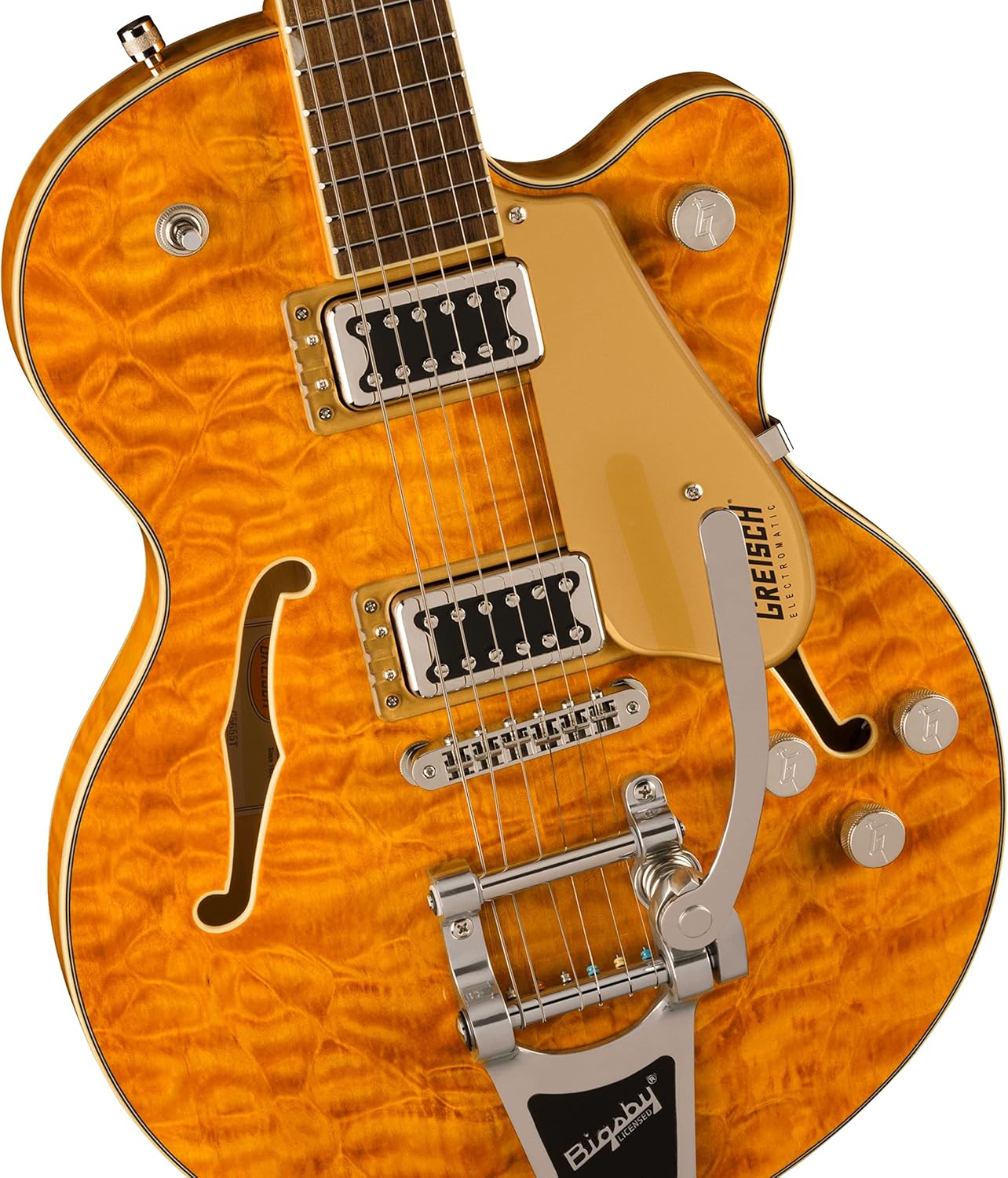 Gretsch G5655T-QM Electromatic Center Block Jr. Quilt Semi-hollowbody Electric Guitar - Speyside