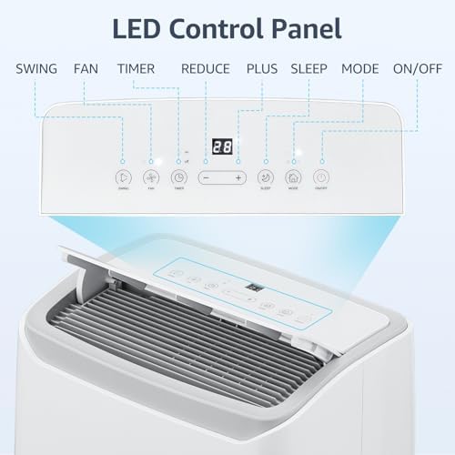 3032 Portable Air Conditioners, White