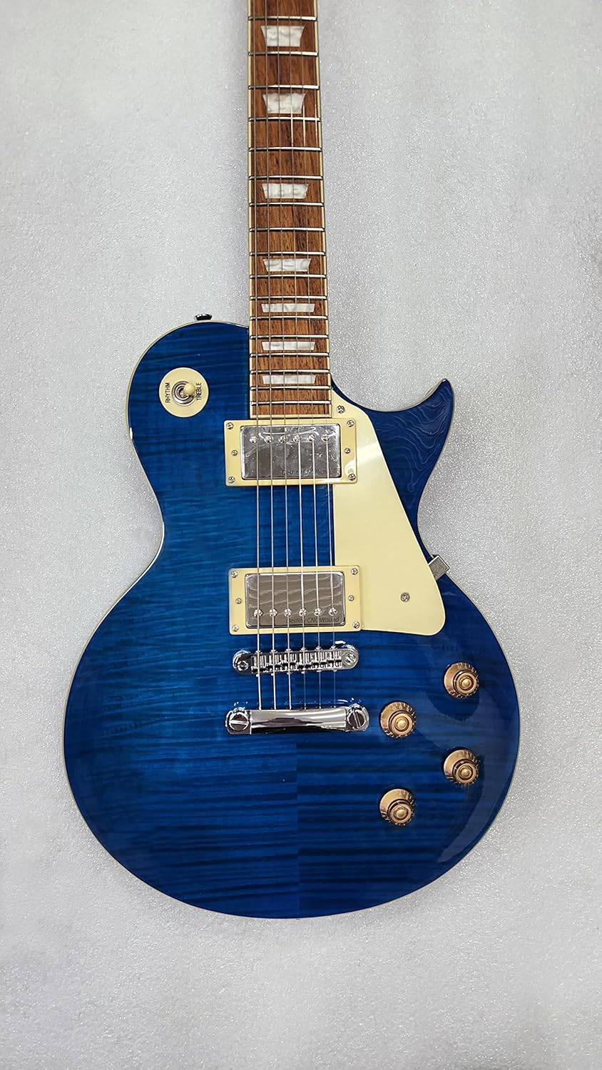 IYV-ILS-350 6 string Solid- Body Electric Guitar,Right, Ocean Blue (ILS-350)