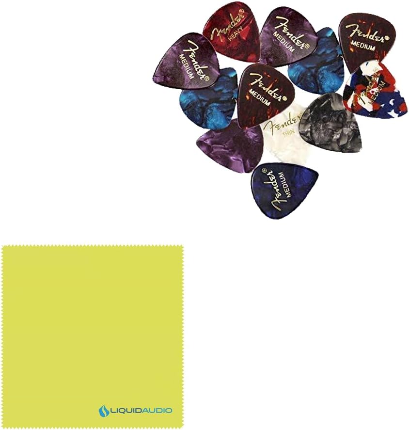 Fender Squier Classic Vibe '70s Jaguar - Indian Laurel Fingerboard, Black Bundle with Guitar Picks & Polishing Cloth