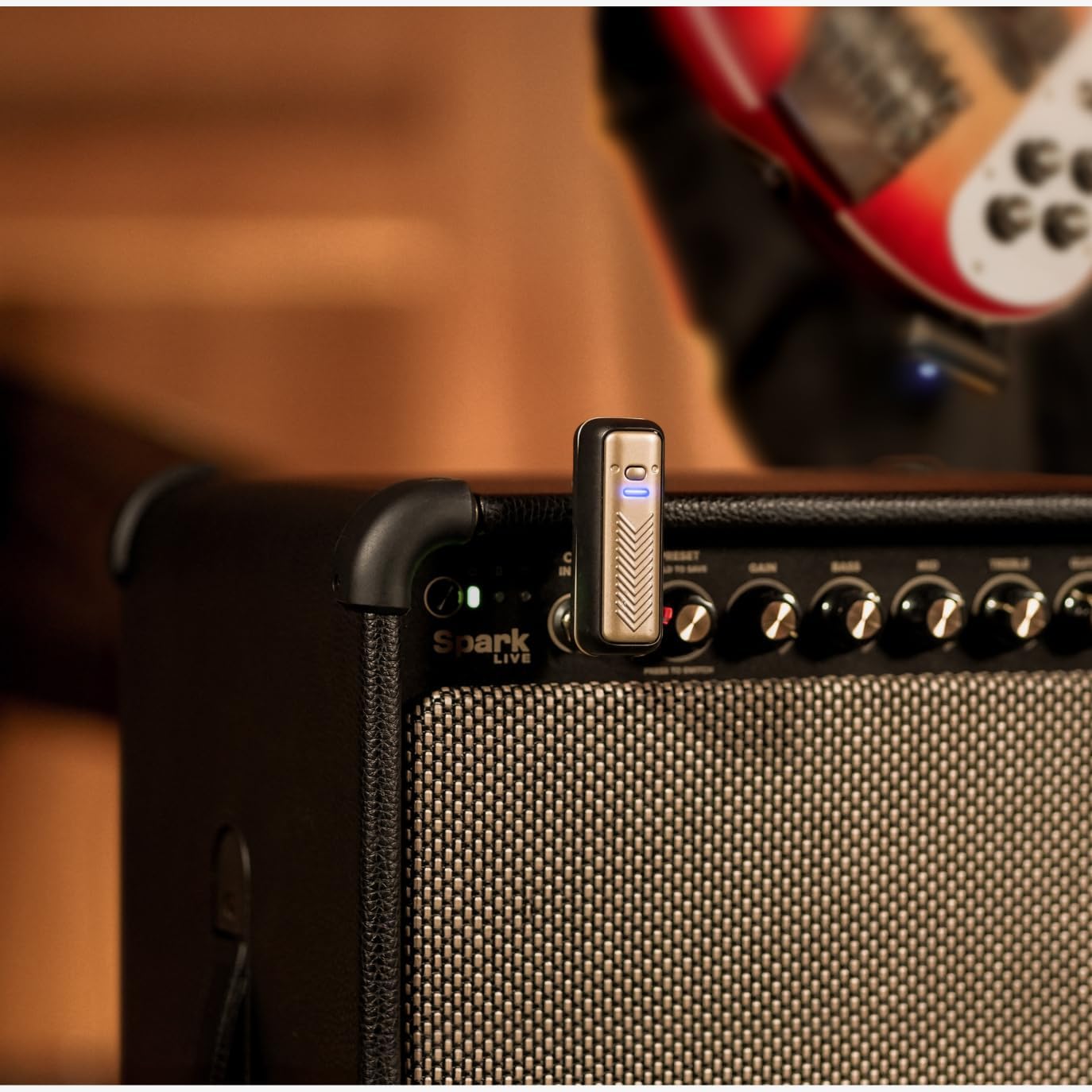 Positive Grid Spark Link Wireless Guitar System for Electric, Acoustic, Bass & More