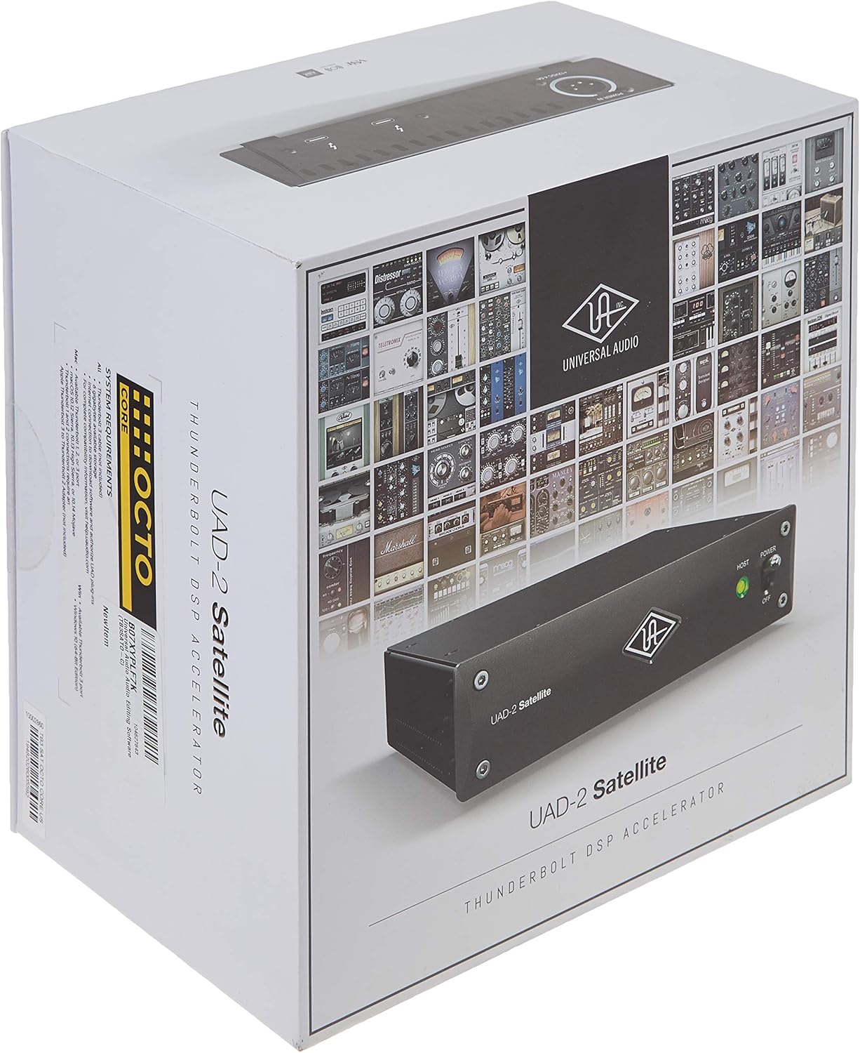 Universal Audio UAD 2 Satellite OCTO Core Thunderbolt 3 DSP Interface MAC or PC