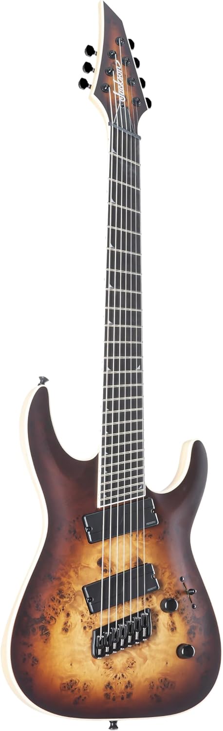Jackson Concept Series SLAT MS7 Electric Guitar - 2-tone Bourbon Burst