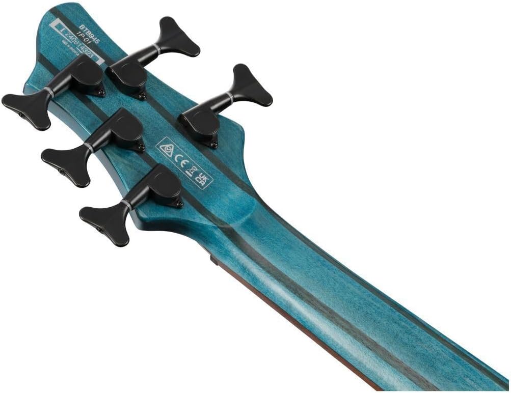Ibanez BTB945 Standard 5-String Bass Guitar, Rosewood Fingerboard, Cosmic Blue