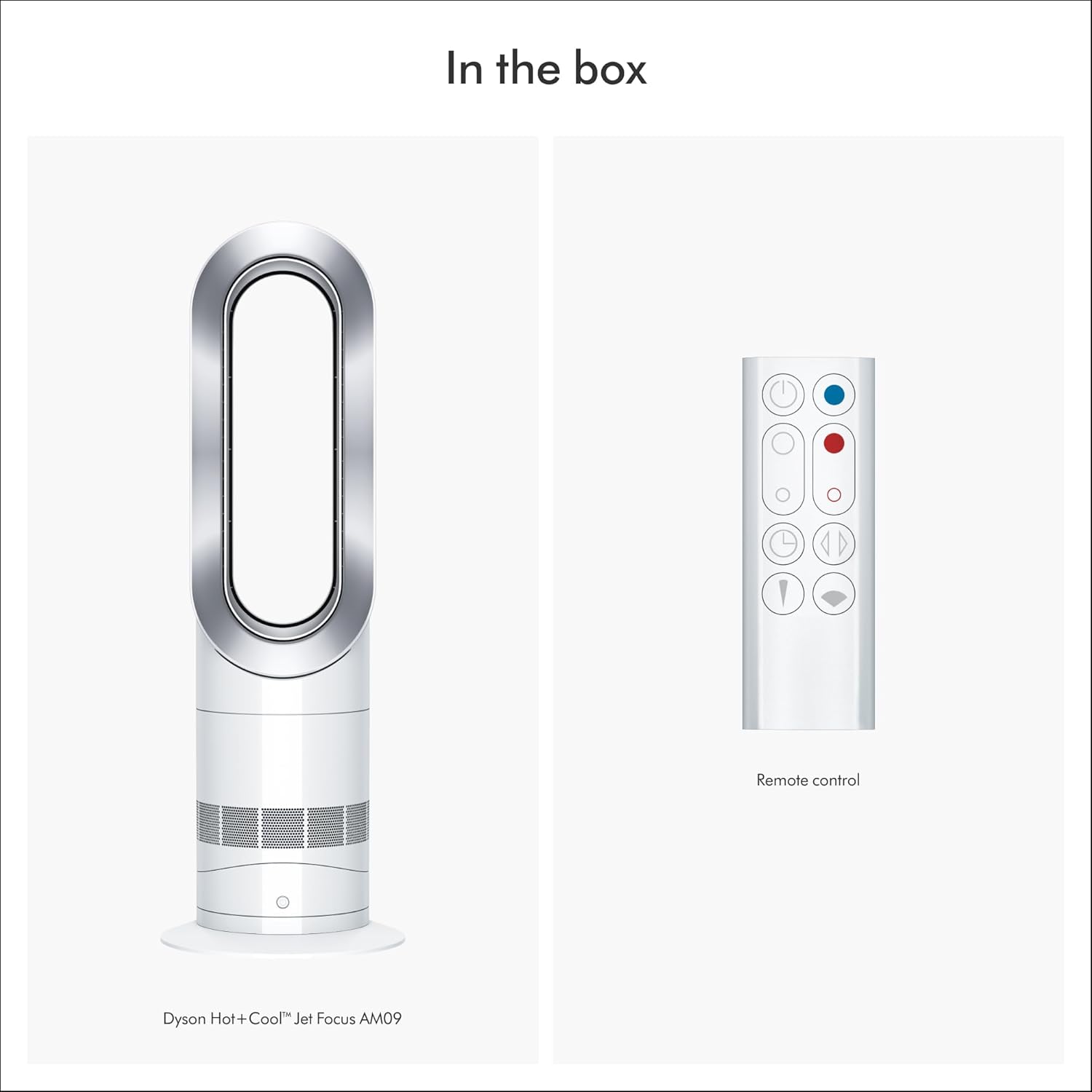 Dyson Hot+Cool™ AM09 Jet Focus heater and fan