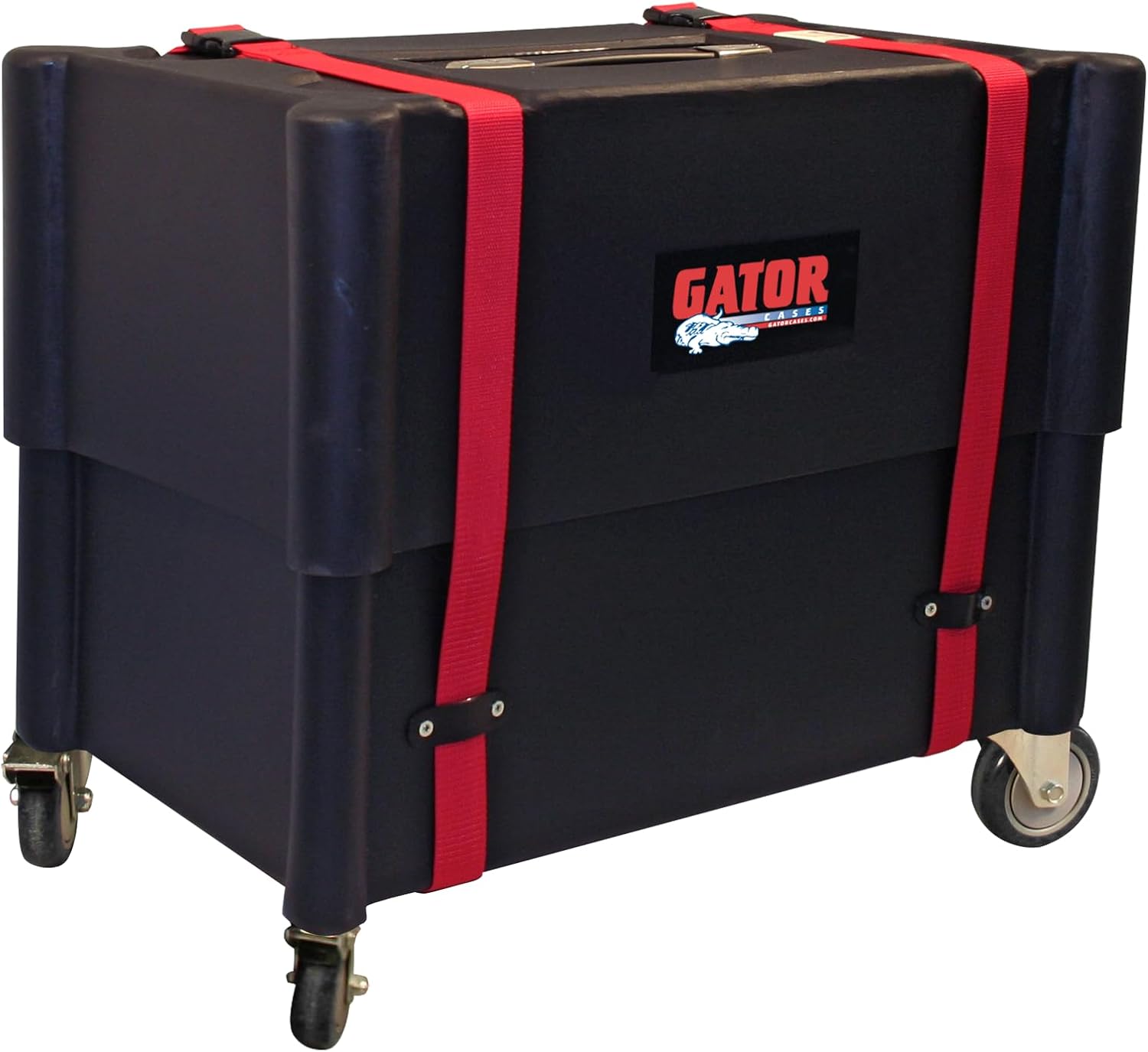 Gator Cases Molded Plastic Guitar Amp Transporter, and Stand, with Caster Wheels; Fits 1x12 Combo Amps (G-ROTO-112)