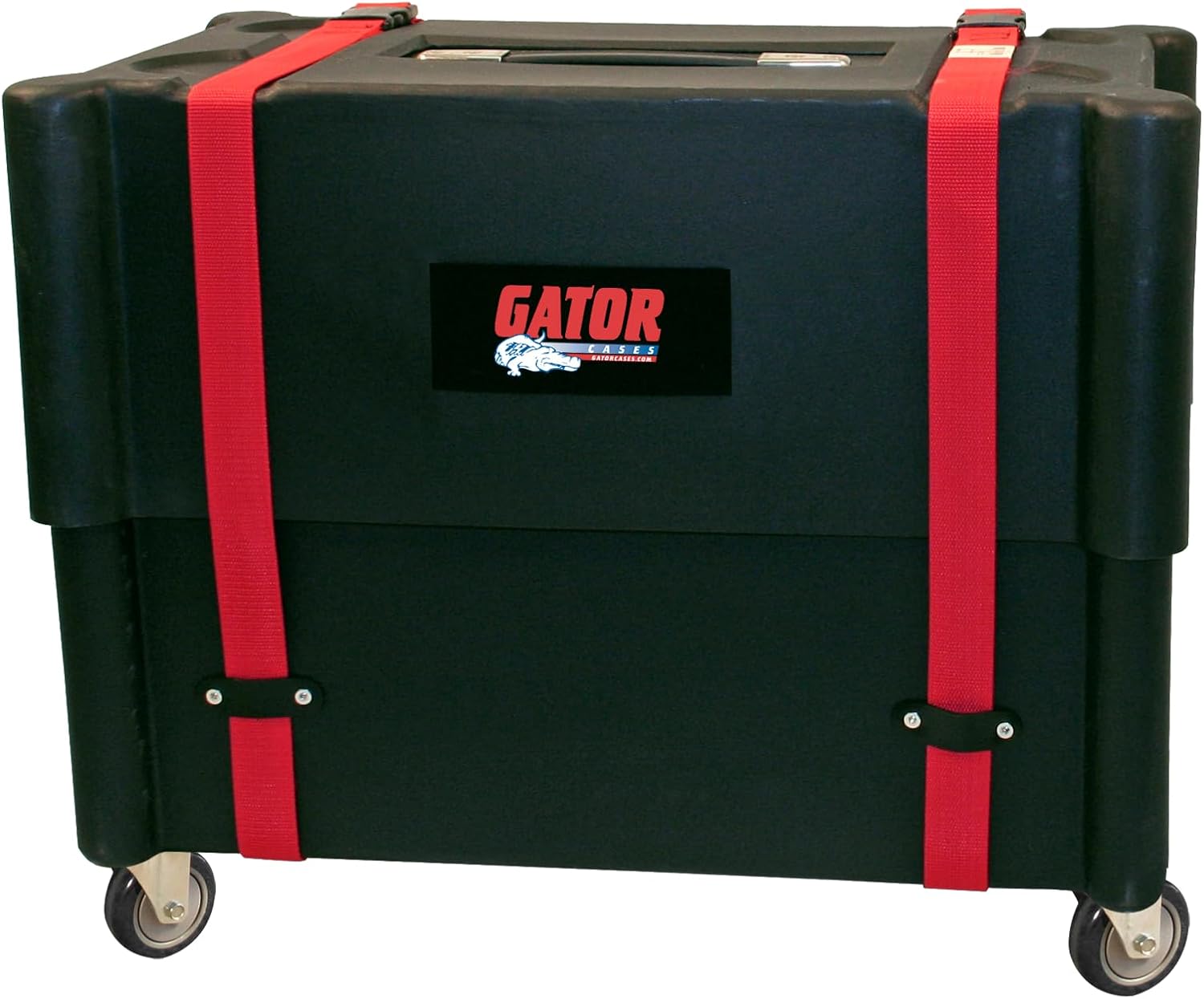 Gator Cases Molded Plastic Guitar Amp Transporter, and Stand, with Caster Wheels; Fits 1x12 Combo Amps (G-ROTO-112)