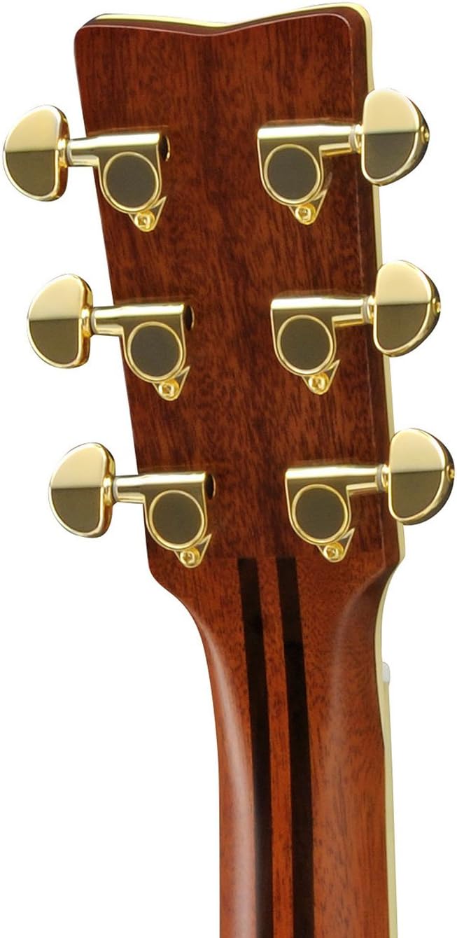 Yamaha L-Series LL16RD Solid Rosewood Acoustic-Electric Guitar w/ Case - Natural, Abalone Inlay