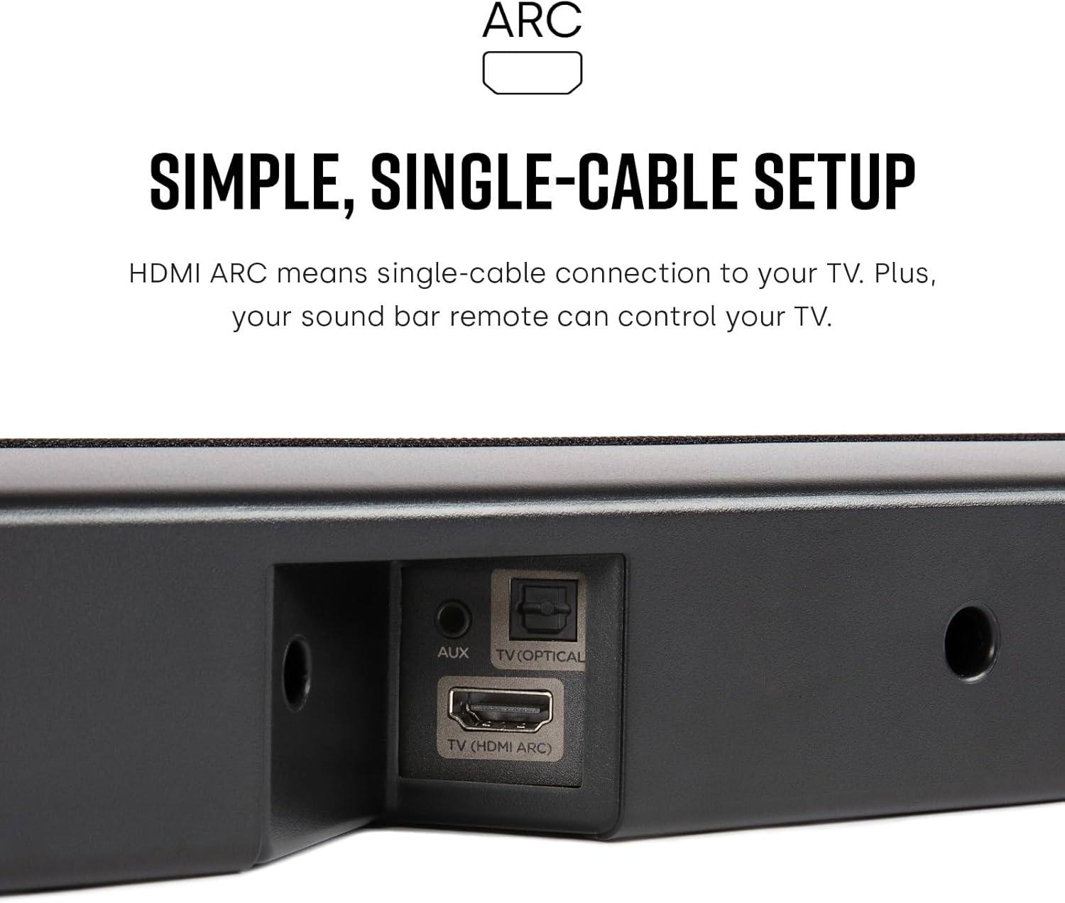 Polk Audio Signa S2 Sound Bar for Smart TV with Subwoofer, Wireless – Exclusive VoiceAdjust Technology, Ultra-Slim Design, Works with 4K & HD TVs, HDMI & Optical, Bluetooth, Wireless Streaming