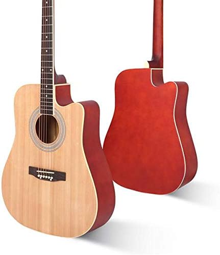 Music Lover GT502 41-Inch Notch Spruce Panel Matte Edging Folk Guitar Bag Shield Wrench Burlywood 3-7 Days Delivery
