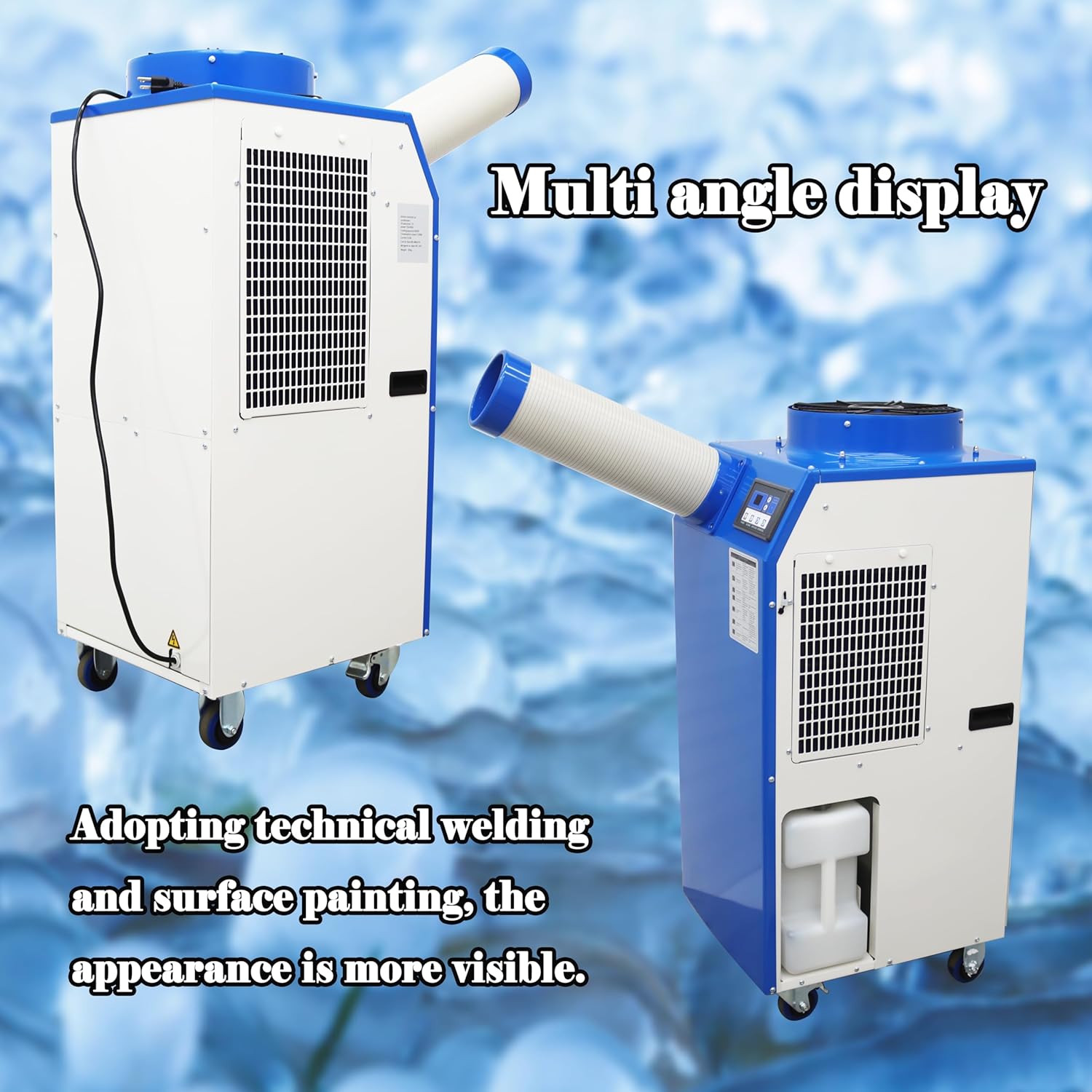 Industrial Air Conditioner Spot Cooler Air-conditioning Equipment for Supermarket Factories Single Tube 110V 1400W