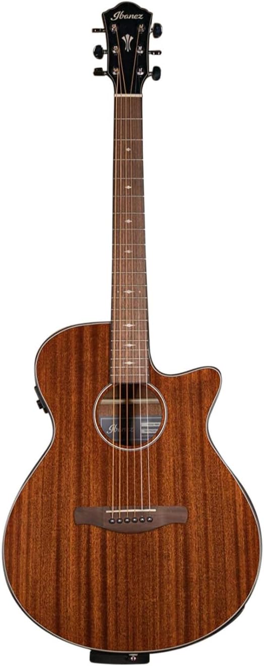 Ibanez AEG62 Acoustic-Electric Guitar - Natural Mahogany High Gloss