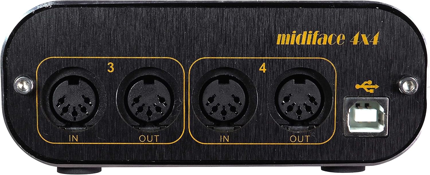 MIDITECH MIDIFACE4x4 4 Input 4 Output MIDI Interface